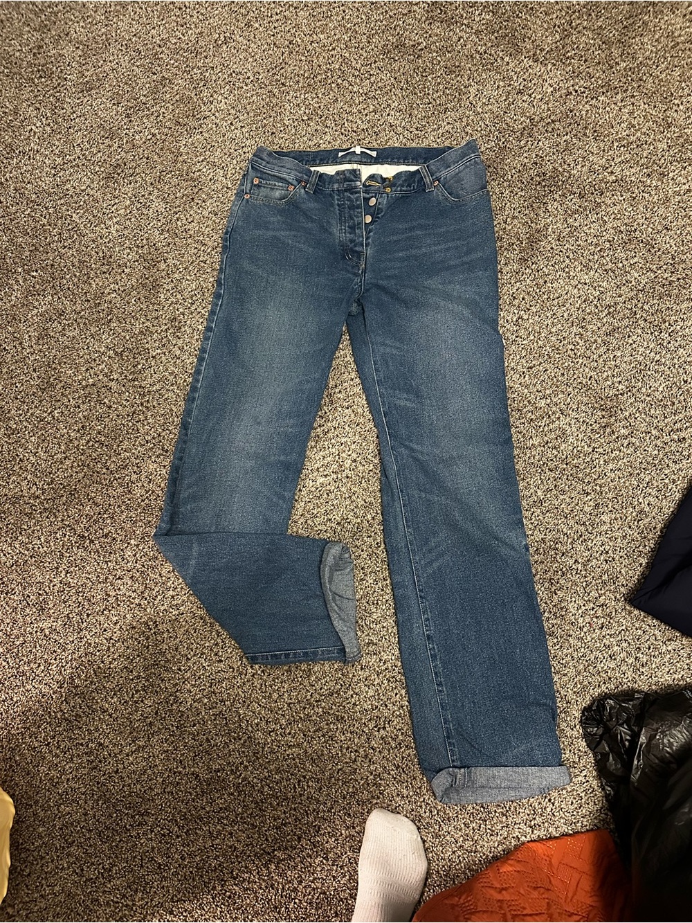 3.1 Phillip Lim Women's Denim Boyfriend Jeans - Blue Wash